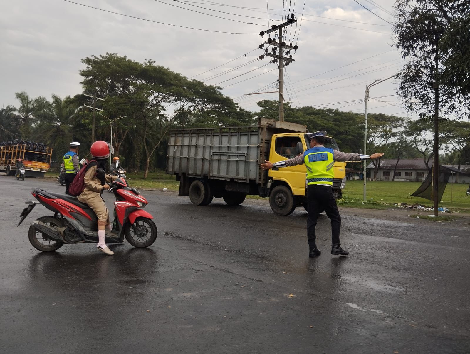 Sat Lantas Polres Batu Bara Gencar Atur Lalu Lintas, Tekan Pelanggaran dan Kecelakaan