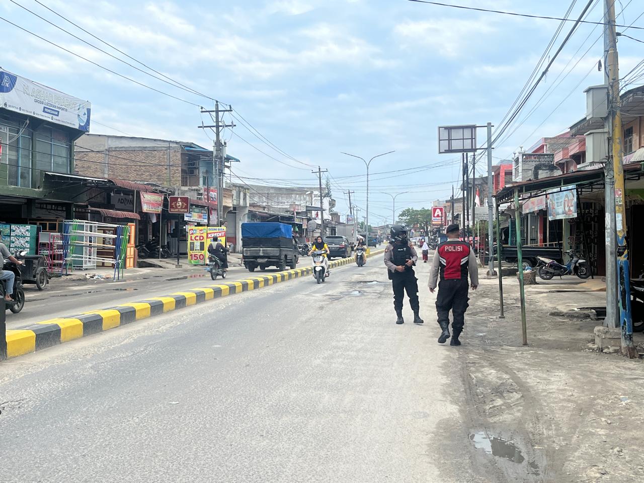Polres Batu Bara Tingkatkan Patroli Presisi, Jaga Kamtibmas di Tanjung Tiram