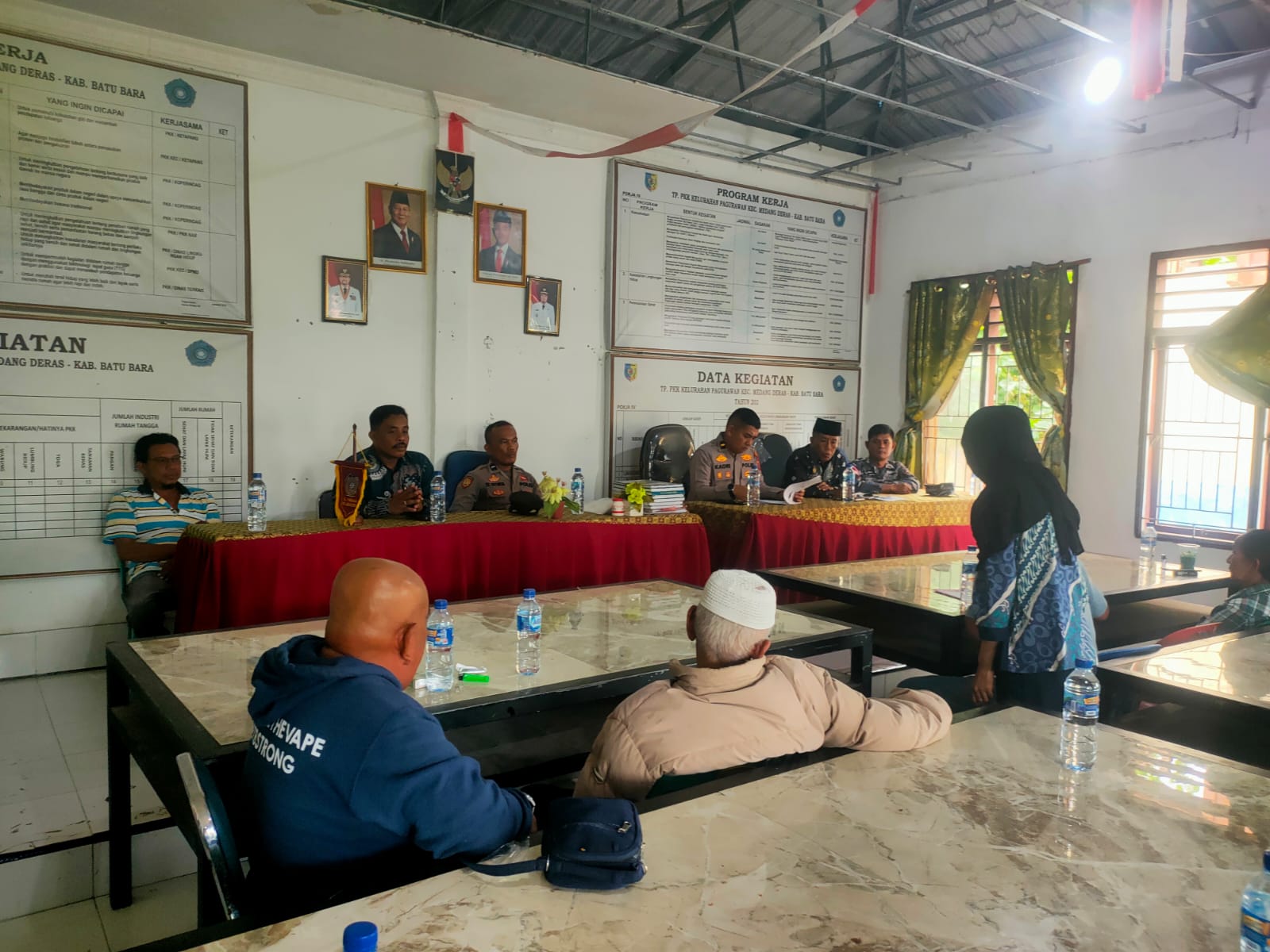 Polsek Medang Deras Aktif Jaga Kamtibmas, Sasar Warga Pagurawan dengan Sambang dan Cooling System