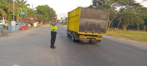 Sat Lantas Polres Batu Bara Intensifkan Pengaturan Lalu Lintas, Kamseltibcarlantas Terjaga