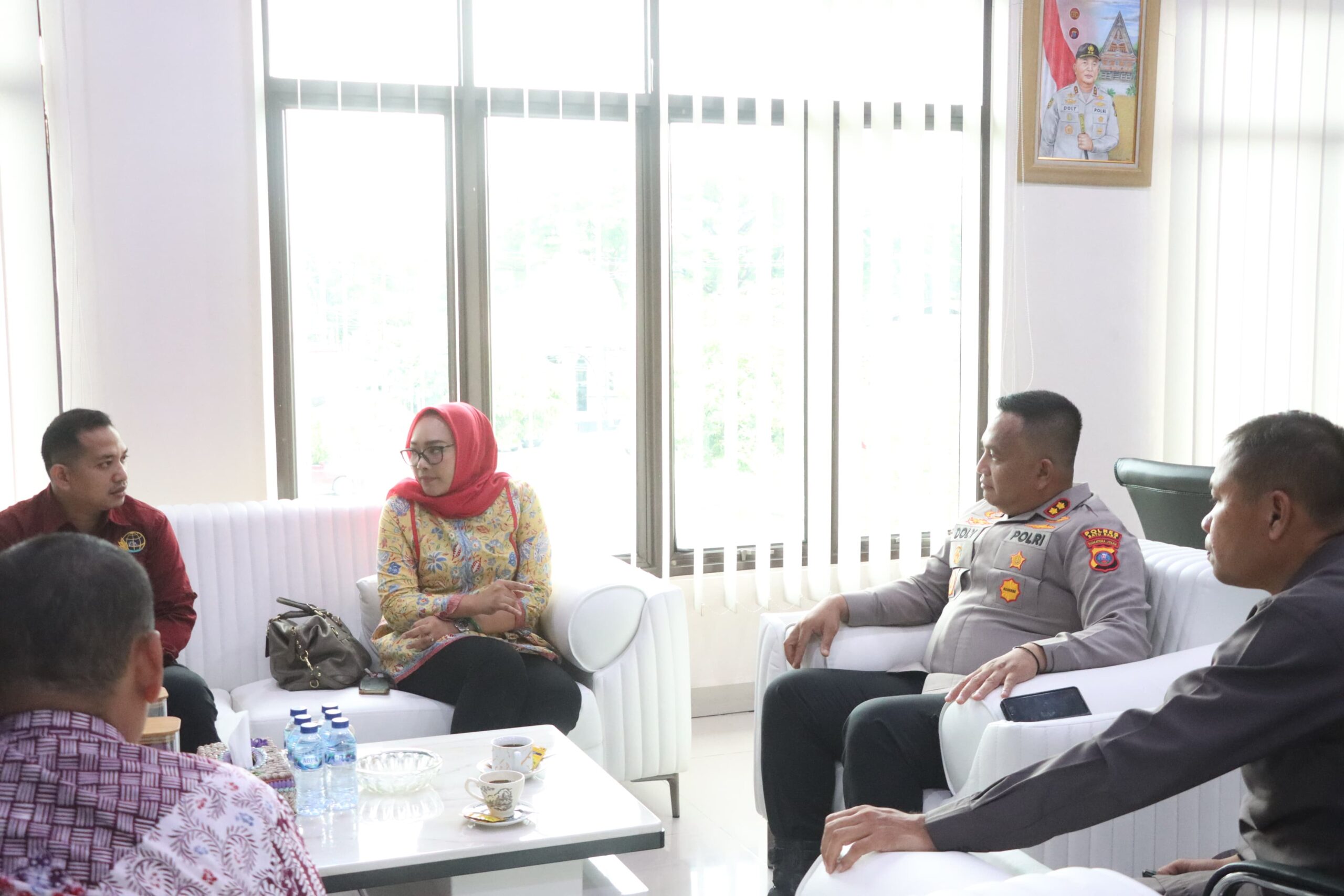 Kapolres Batu Bara Perkuat Kemitraan dengan BPN Melalui Audiensi