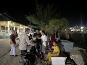 Polsek Indrapura Gencarkan Patroli Malam, Cegah Balap Liar, Begal, dan Gangguan Kamtibmas
