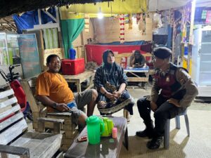 Sat Samapta Polres Batu Bara Gelar Cooling System Malam Hari, Imbau Masyarakat Waspada Isu Kejahatan