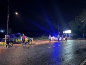 Sat Samapta Polres Batu Bara Gelar Patroli Gabungan, Tingkatkan Keamanan Malam Hari