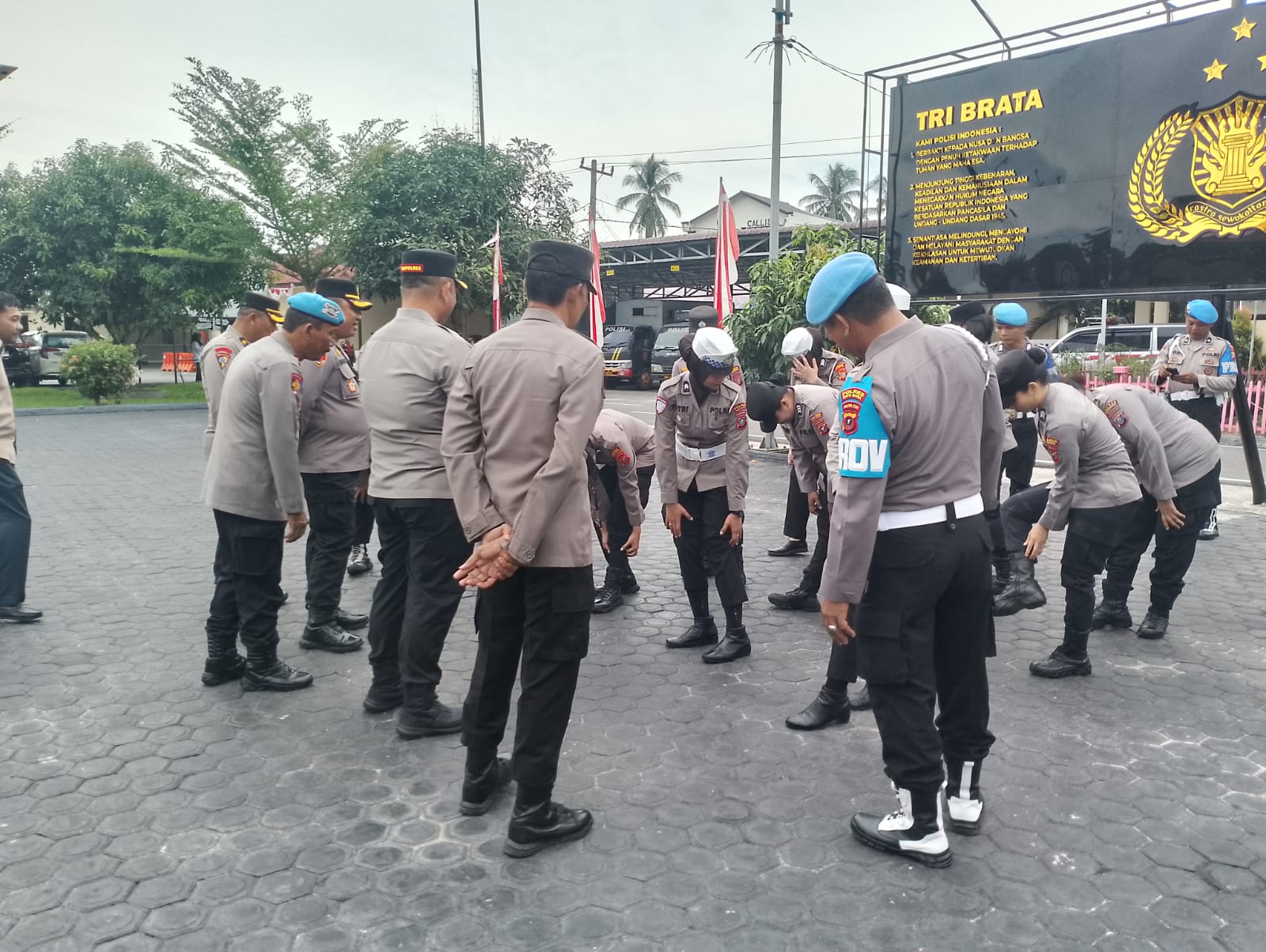 Polres Batu Bara Gelar Pekan Gaktibplin, Periksa Kedisiplinan Personel