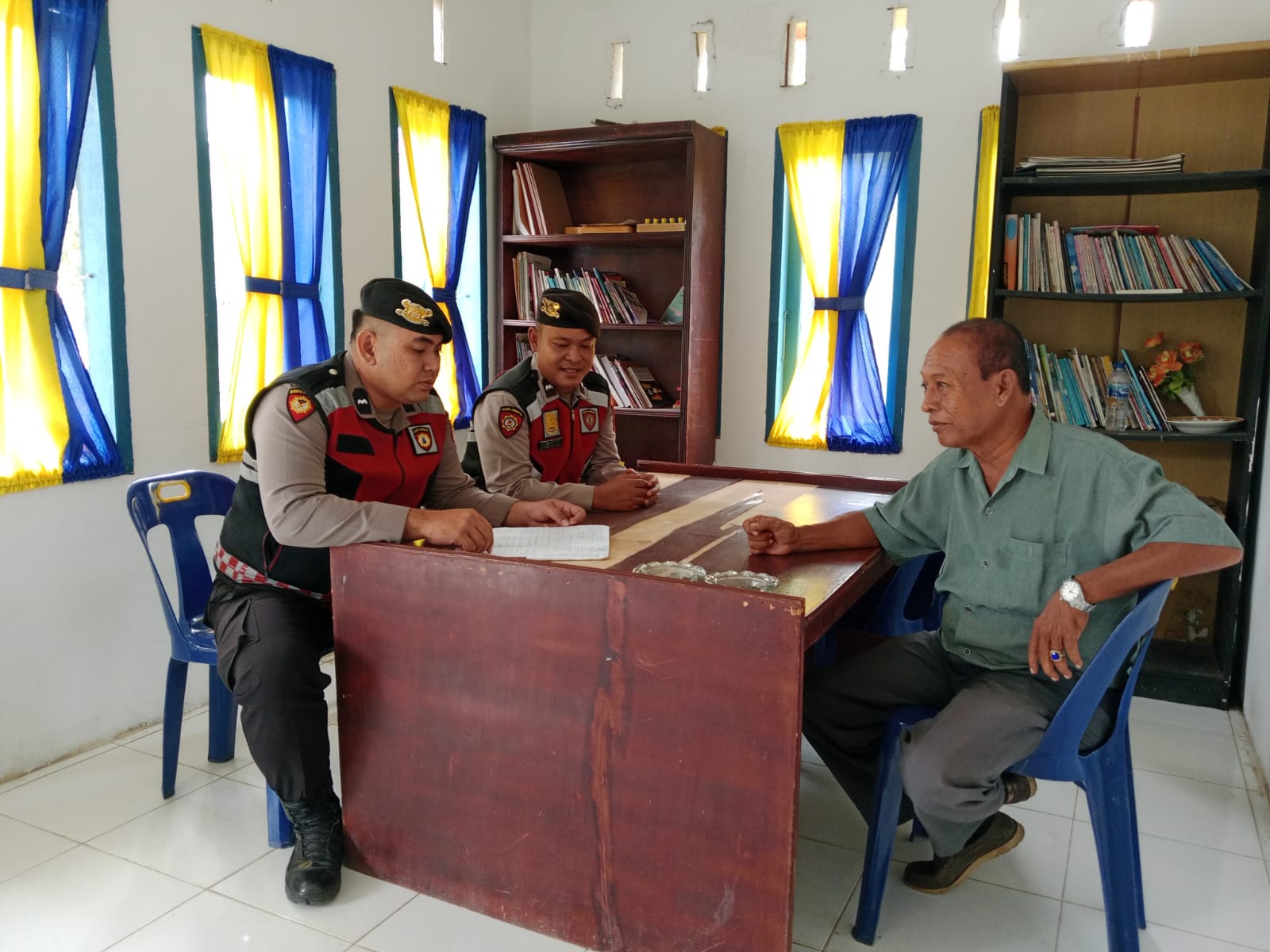 Sat Sabhara Polres Batu Bara Tingkatkan Kehadiran Polri di Desa-Desa Melalui Patroli dan Sambang