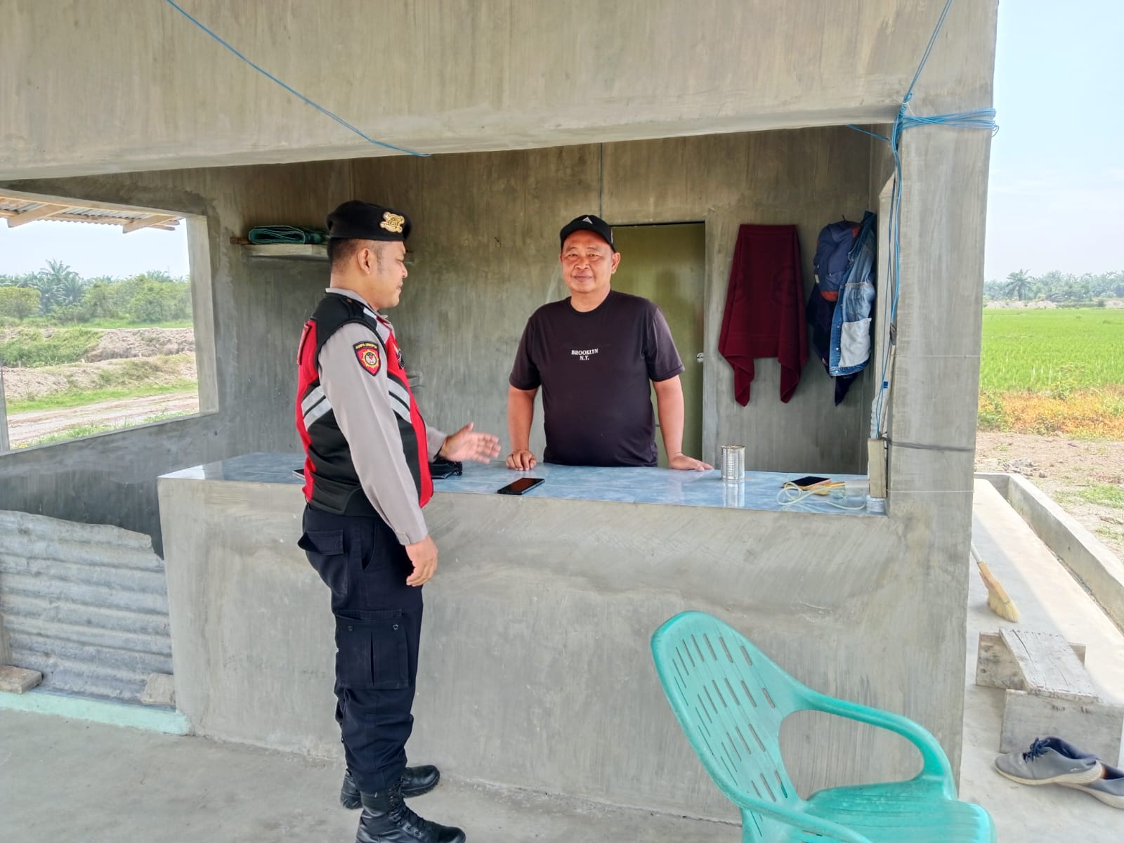 Sat Samapta Polres Batu Bara Gelar Cooling System, Himbau Masyarakat Waspada Isu Kejahatan