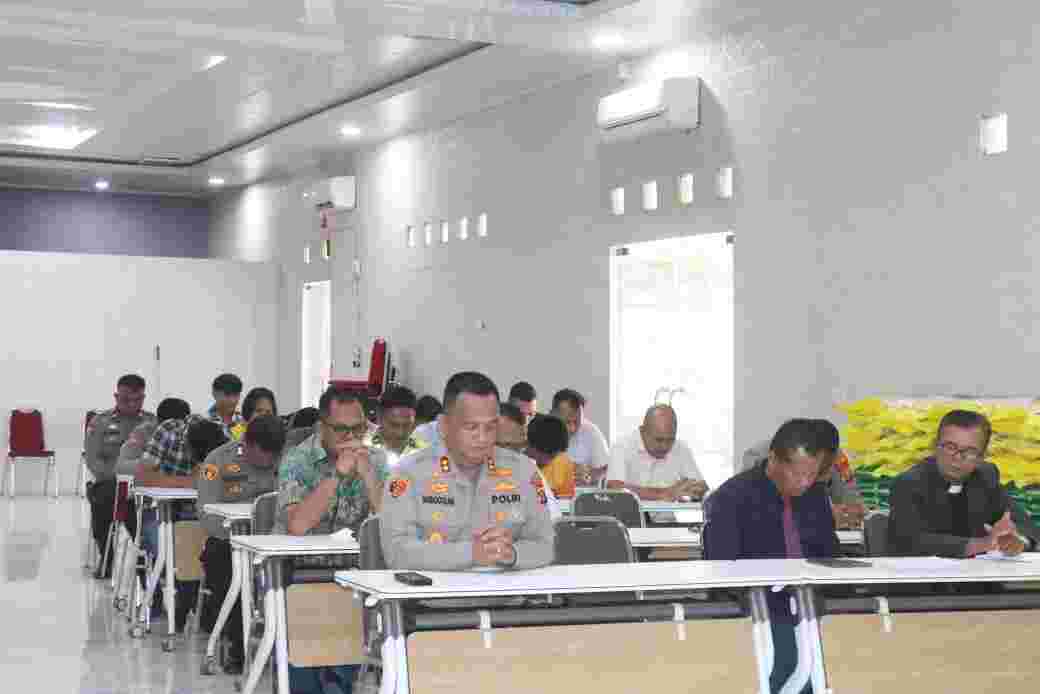 ‎Polres Batu Bara Gelar Zikir dan Doa Bersama, Mohon Kamtibmas Kondusif