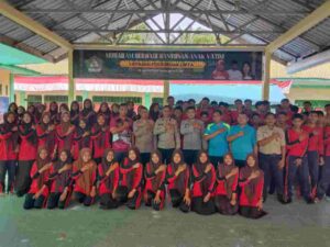 ‎Kasat Binmas Polres Batubara Jalin Silaturahmi dengan Yayasan MAS Cipta, Beri Himbauan Positif ‎