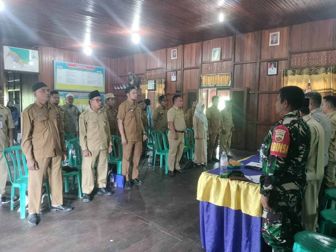 Camat dan Kapolsek Medang Deras Gelar Musyawarah Antisipasi Aksi Anarkis dalam Penyampaian Aspirasi