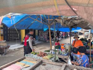 Sat Samapta Polres Batu Bara Gelar “Cooling System”, Jaga Kamtibmas di Pajak Delima