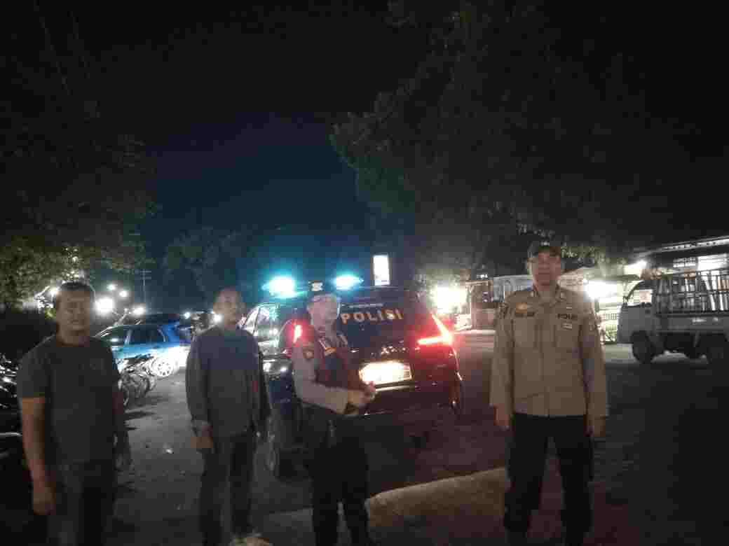 Polsek Indrapura Tingkatkan Patroli Malam, Cegah Balap Liar, Begal, dan Jaga Kamtibmas