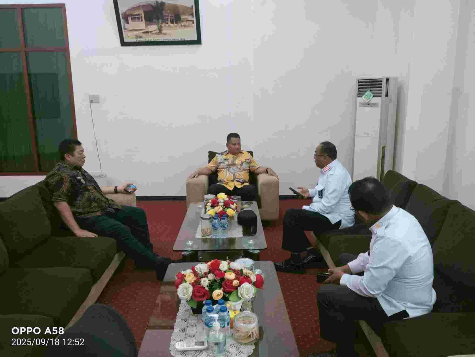 Kalapas Labuhan Ruku Jalin Silaturahmi dengan Wakil Bupati Asahan, Bahas Pembangunan Lapas Baru