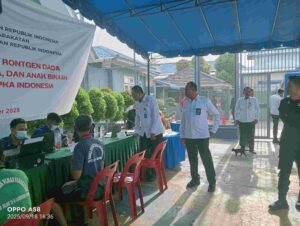 Kunjungan Kakanwil Imigrasi dan Pemasyarakatan Sumut ke Lapas Labuhan Ruku: Pemeriksaan Rontgen Dada untuk Tahanan Anak dan Warga Binaan