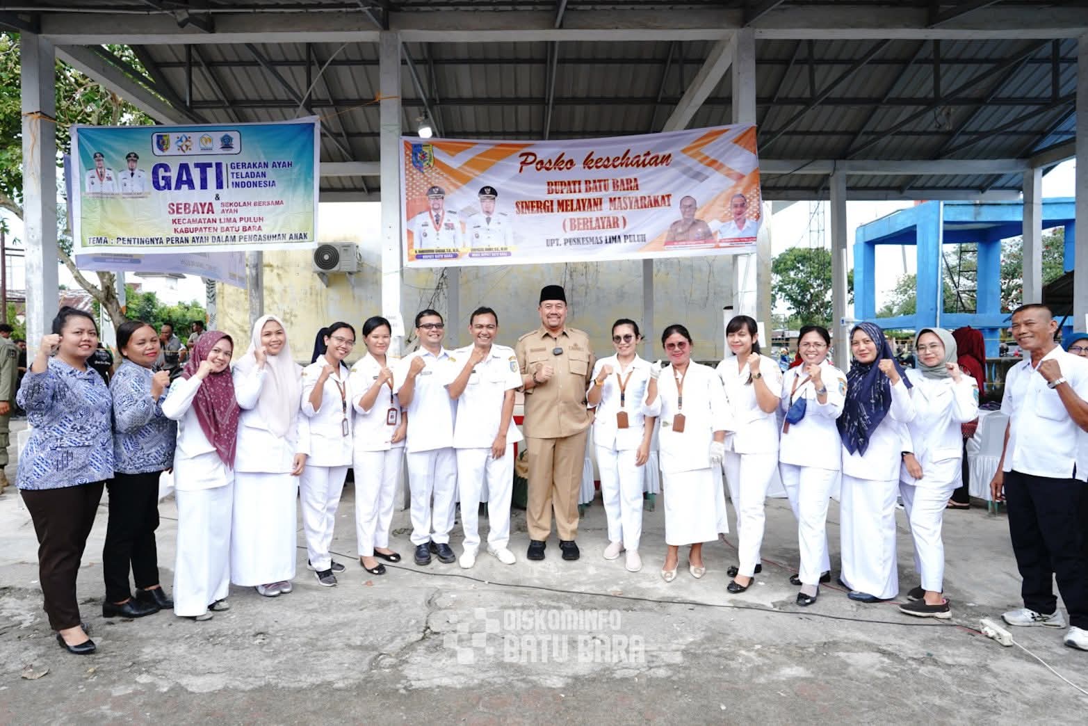 Bupati Batu Bara Tinjau Langsung Program BERLAYAR ke-12 di Lima Puluh, Masyarakat Antusias Manfaatkan Layanan Publik