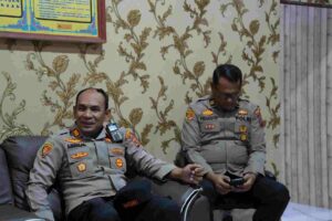 Karutan Pangkalan Brandan Tingkatkan Koordinasi Keamanan dengan Kunjungi Polsek