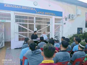 Kalapas Labuhan Ruku Beri Nasihat kepada 20 Warga Binaan yang Bebas, Ingatkan untuk Tidak Mengulangi Perbuatan Kriminal