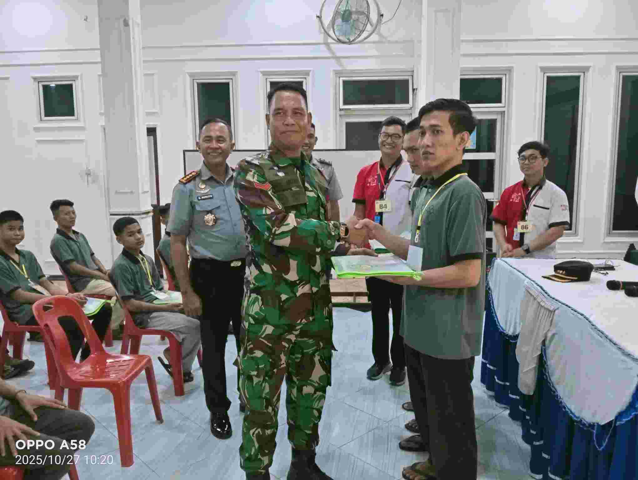 Tingkatkan Moral dan Karakter, Lapas Labuhan Ruku Gandeng Yayasan Pelatihan Moralitas Budi Pekerti
