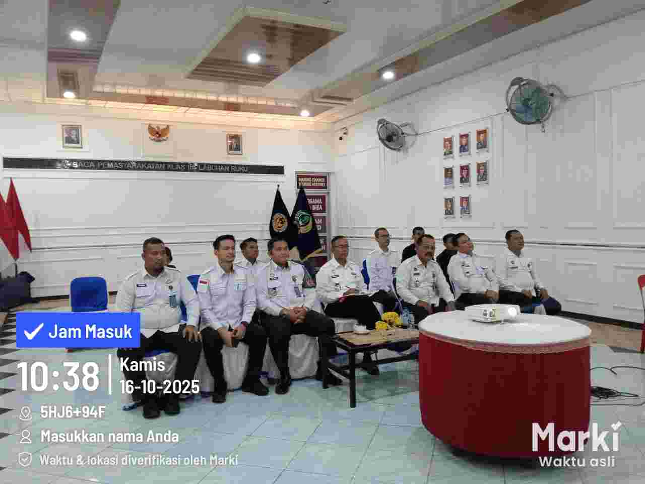 Kalapas Labuhan Ruku Ikuti Zoom Meeting dengan Menteri Imigrasi dan Permasyarakatan, Bahas Pemberantasan Narkoba dan Penipuan di Lapas, Ada Reward Bagi yang Berprestasi