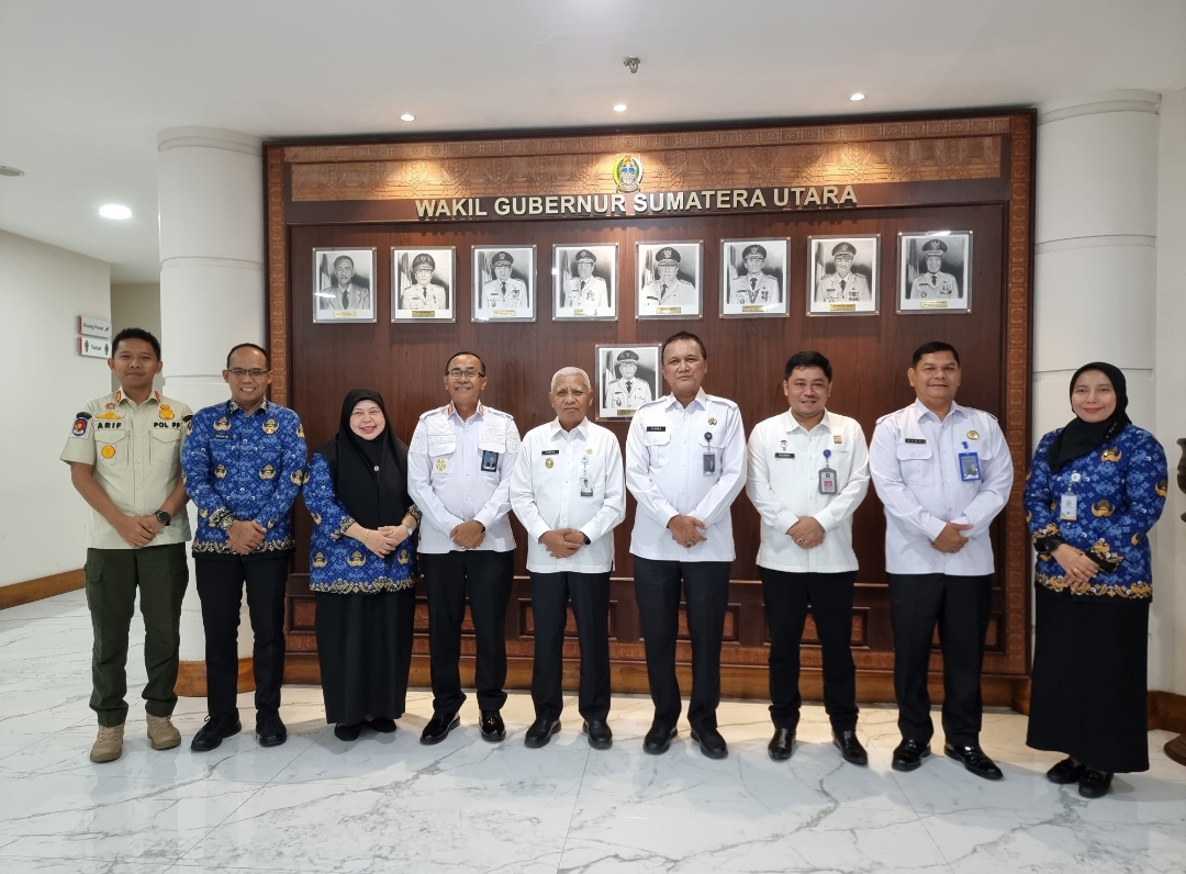 Kalapas Kelas IIA Labuhan Ruku Hadiri Undangan Wakil Gubernur Sumatera Utara Bahas Solusi Over Kapasitas Lapas