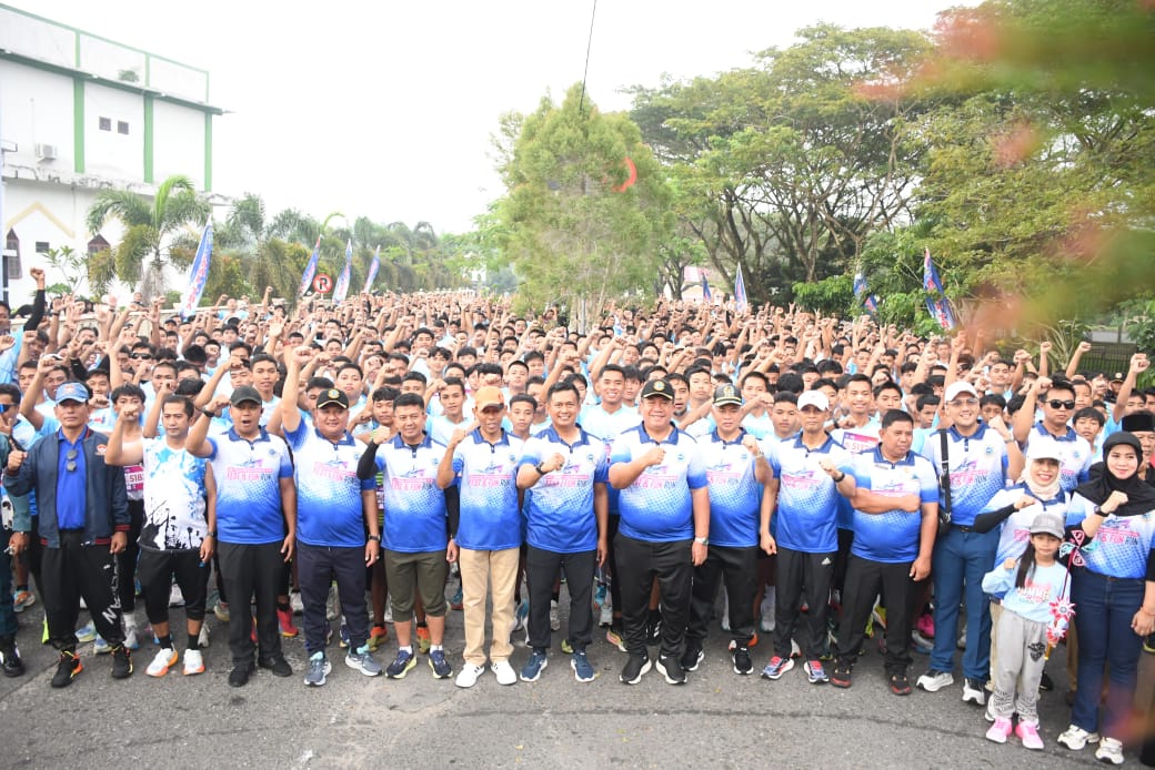 Lanal TBA Laksana Lari Amal 3K/5K, Armada Berlari, Donasi untuk Korban Bencana Aceh-Sumut-Sumbar