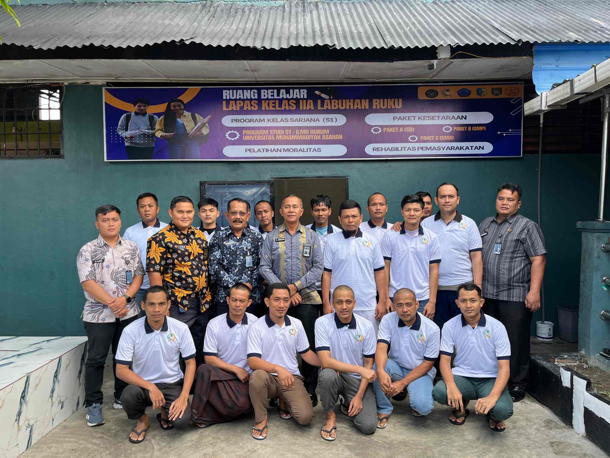 16 Warga Binaan dan 13 Petugas Lapas Labuhan Ruku Antusias Ikuti Program Perkuliahan, Tingkatkan SDM untuk Masa Depan