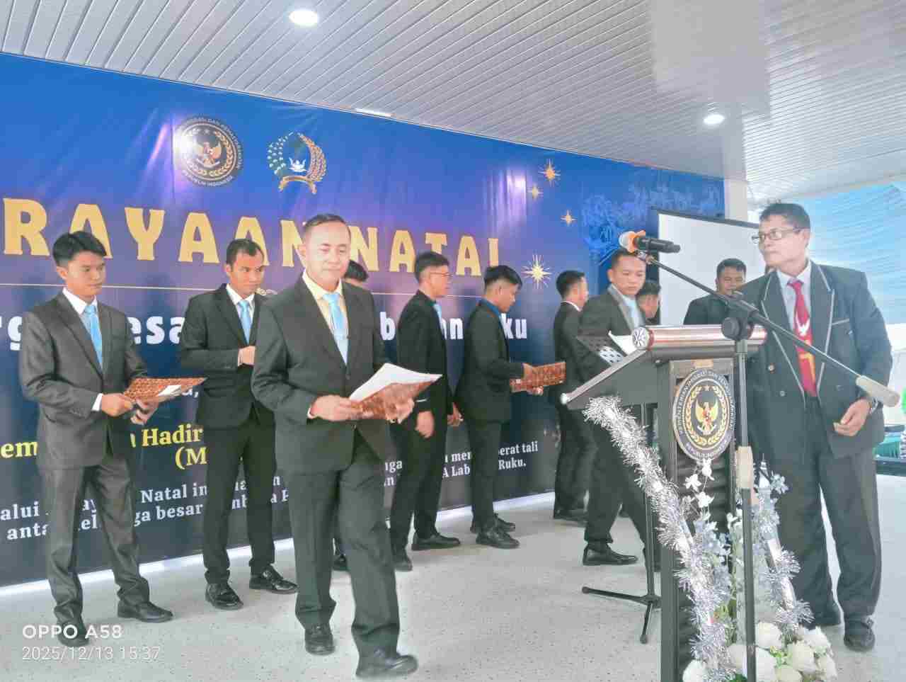 Kalapas Labuhan Ruku Tekankan Kasih dan Kebersamaan dalam Perayaan Natal Keluarga Besar