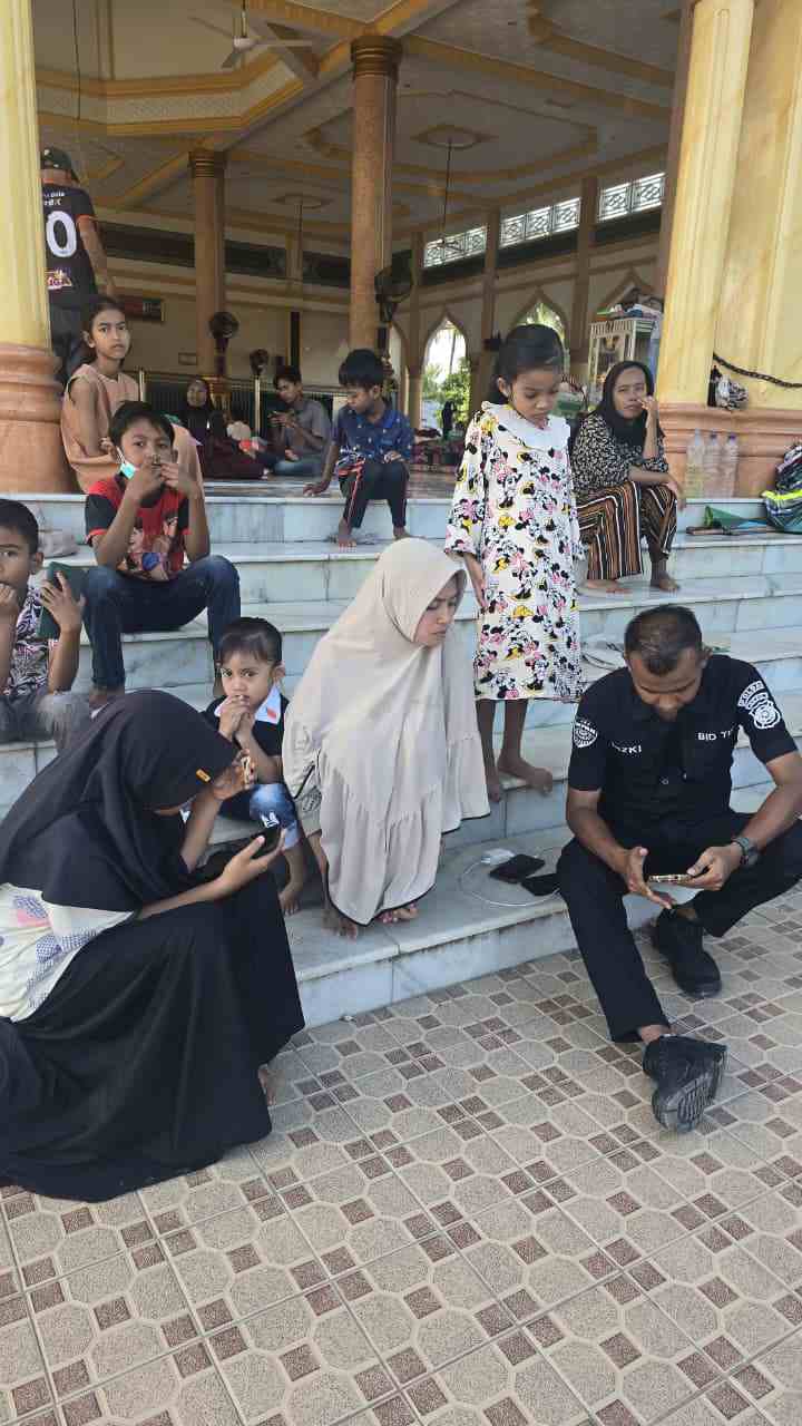 Bidang TIK Polda Aceh Hadirkan Wontech WiFi Polri di Masjid Jamik Kuta Blang Bireuen