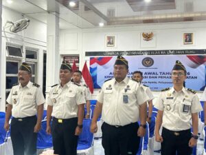 Lapas Labuhan Ruku Ikuti Apel Pegawai Kemenimipas RI Secara Virtual, Awali Tahun dengan Semangat Baru