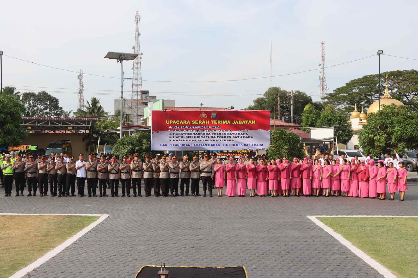 Rotasi Jabatan di Polres Batu Bara, Kapolres Ingatkan Peningkatan Profesionalisme dan Pelayanan Publik
