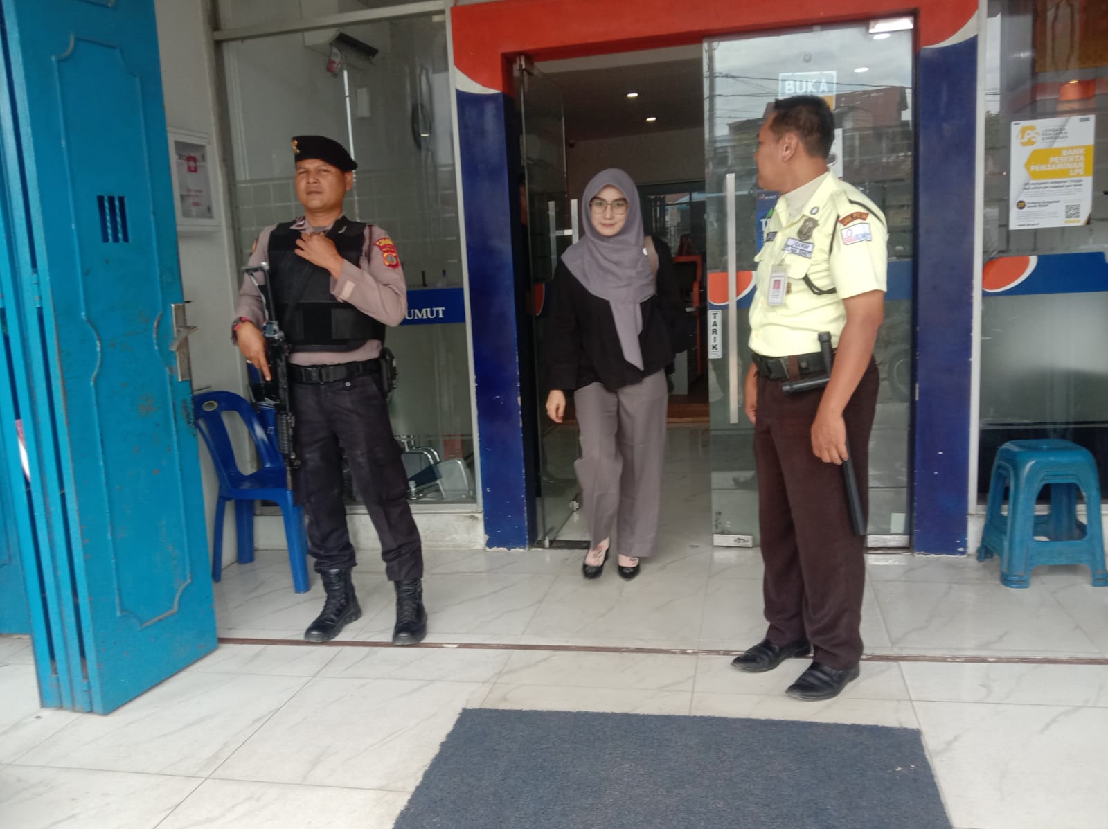 Sat Samapta Polres Batu Bara Amankan 16 Titik Perbankan