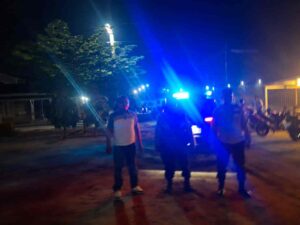 Polsek Medang Deras Gencarkan Patroli Malam, Ciptakan Rasa Aman di Tengah Masyarakat