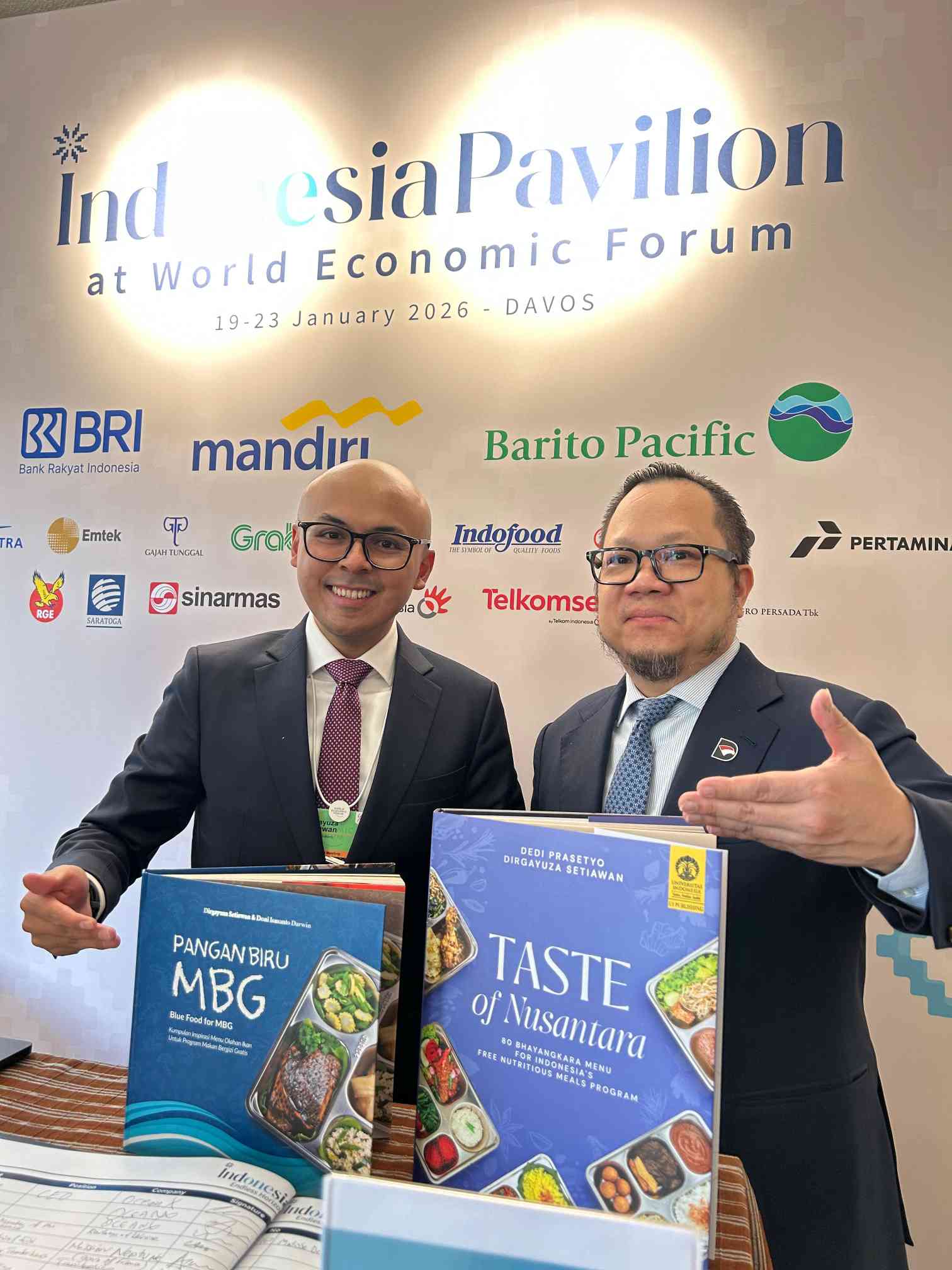Buku “Rasa Bhayangkara Nusantara” Go International! Perkuat Diplomasi Indonesia di WEF Swiss 2026
