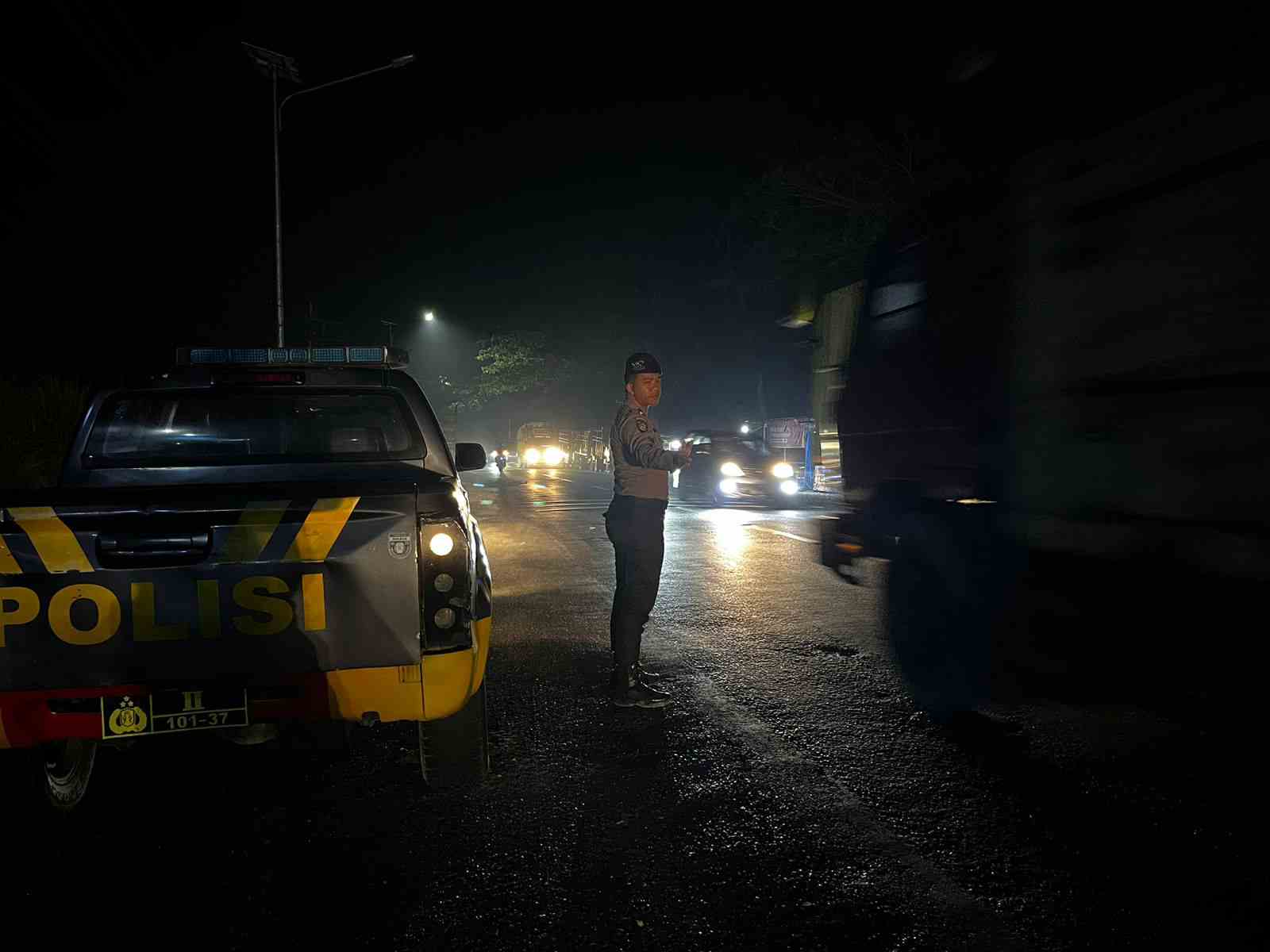 Sat Samapta Polres Batu Bara Gencar Patroli “Blue Light” Dini Hari, Ciptakan Rasa Aman di Masyarakat