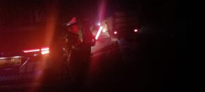 Sat Lantas Polres Batu Bara Gelar Patroli Blue Light, Antisipasi Laka Lantas di Jalinsum