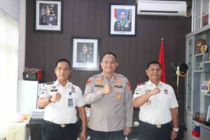 Kapolres Batu Bara Terima Kunjungan Kalapas Labuhan Ruku, Perkuat Sinergi Pengamanan