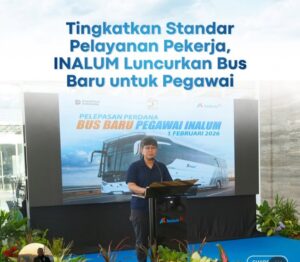 Tingkatkan Standar Pelayanan Kerja, PT Inalum Luncurkan Bus Baru Untuk Pegawai