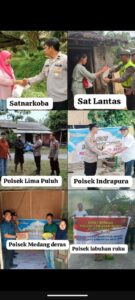 Polres Batu Bara gelar Jum’at Berkah serentak, salurkan bansos dan edukasi masyarakat