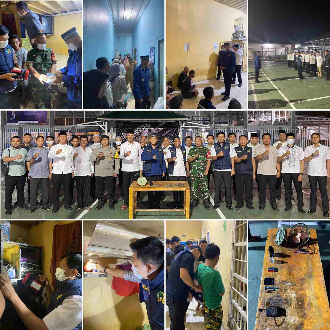 Kanwil Ditjenpas Bengkulu Gelar Razia di Lapas Curup: Jaga Kondusivitas Selama Ramadhan