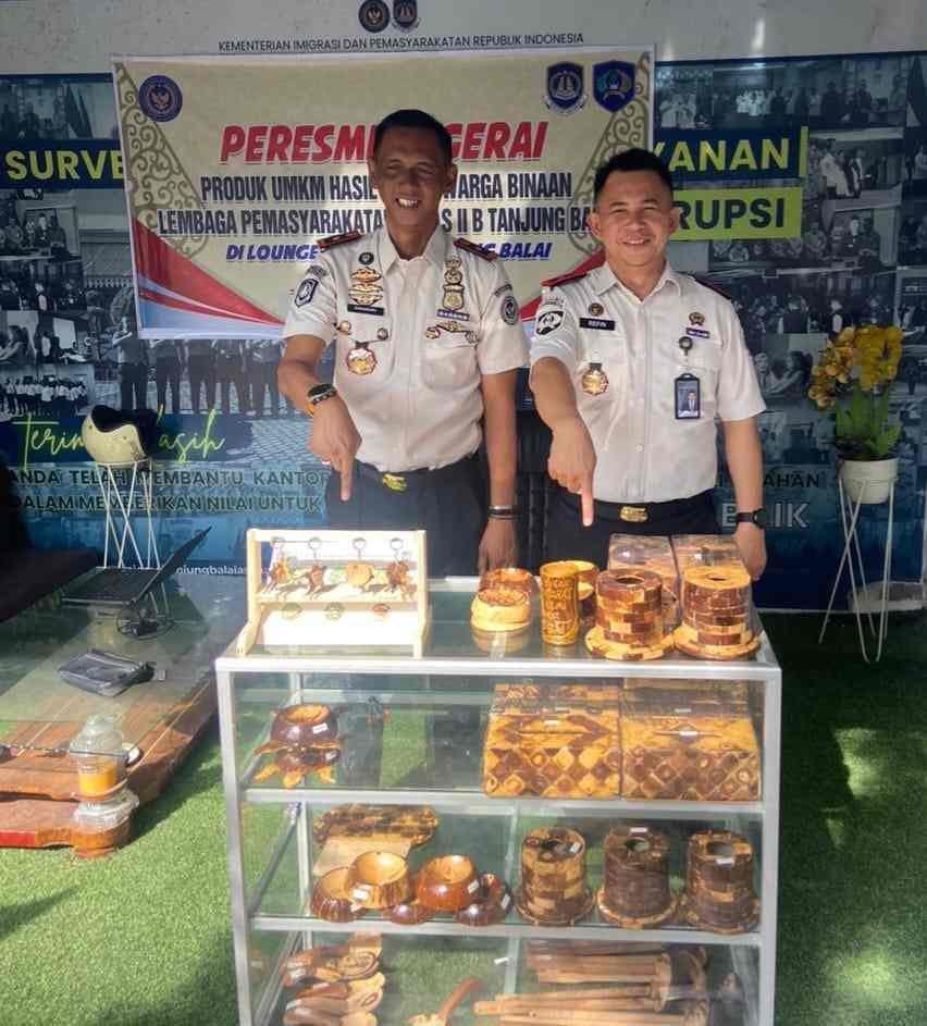 Lapas Tanjung Balai Asahan dan Imigrasi Resmikan Gerai UMKM Hasil Karya Warga Binaan, Tingkatkan Kemandirian dan Pemasaran Produk   