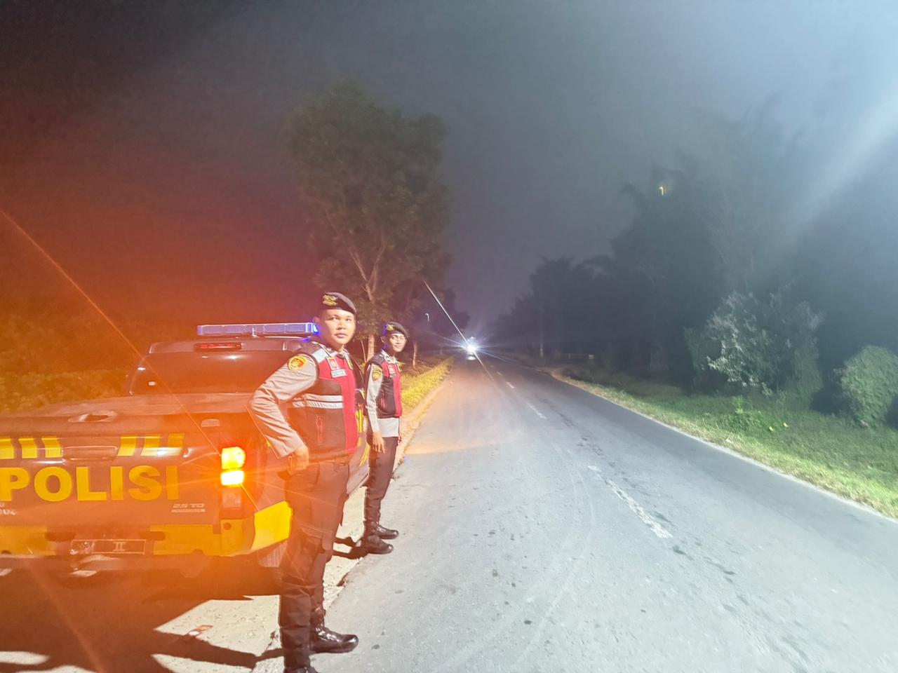 Polres Batu Bara Laksanakan Patroli Asmara Subuh Roda-4, Antisipasi Tindak Pidana 3C dan Kejahatan Jalanan