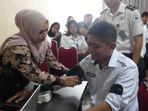 Rutan Pangkalan Brandan Ikuti Program Cek Kesehatan Gratis dari Dinas Kesehatan Langkat