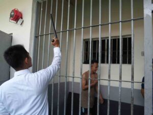 Rutan Pangkalan Brandan Intensifkan Monitoring Teralis Kamar Hunian dan Drainase di Area Branggang