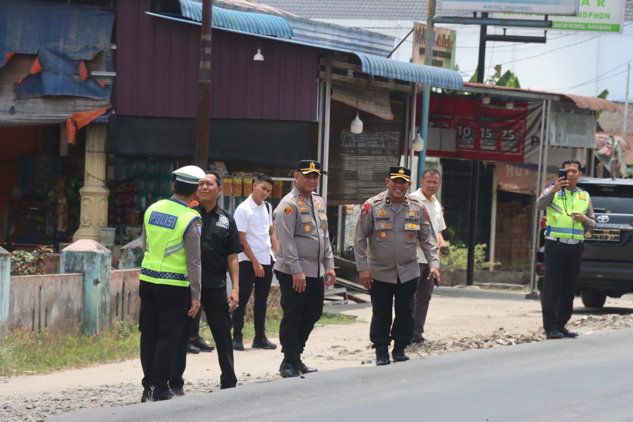 Kapolres Batu Bara Pimpin Pengecekan Jalan Rusak dan Stok BBM Jelang Operasi Ketupat Toba 2026