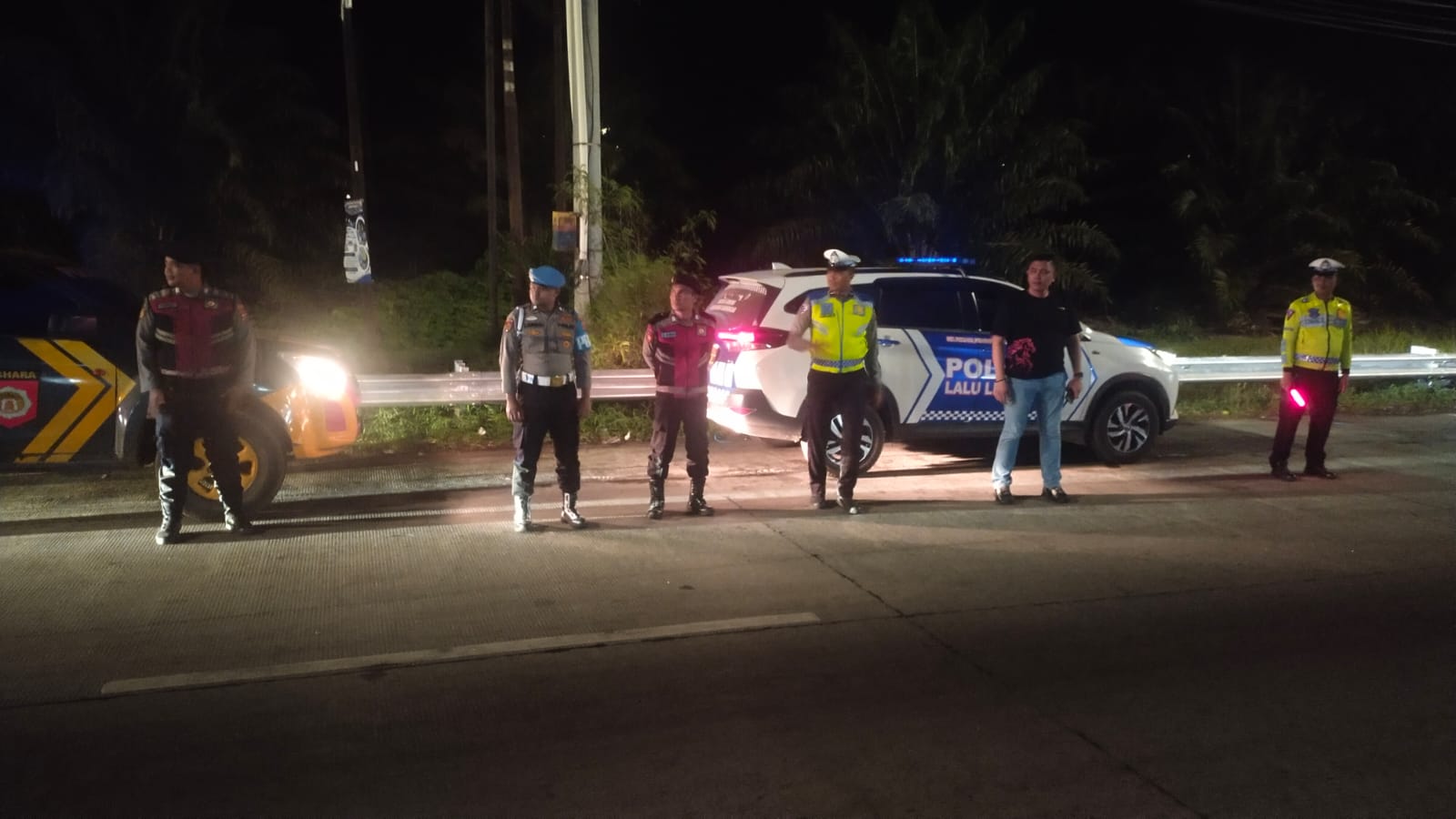 Polres Batu Bara Gelar Patroli Gabungan Roda-4, Antisipasi Begal, Balap Liar, dan Kejahatan Lainnya