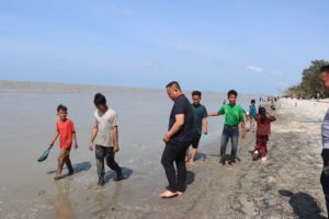 Kapolres Batubara pimpin monitoring langsung Pantai Sujono jelang Lebaran, fokus keamanan dan keselamatan wisatawan