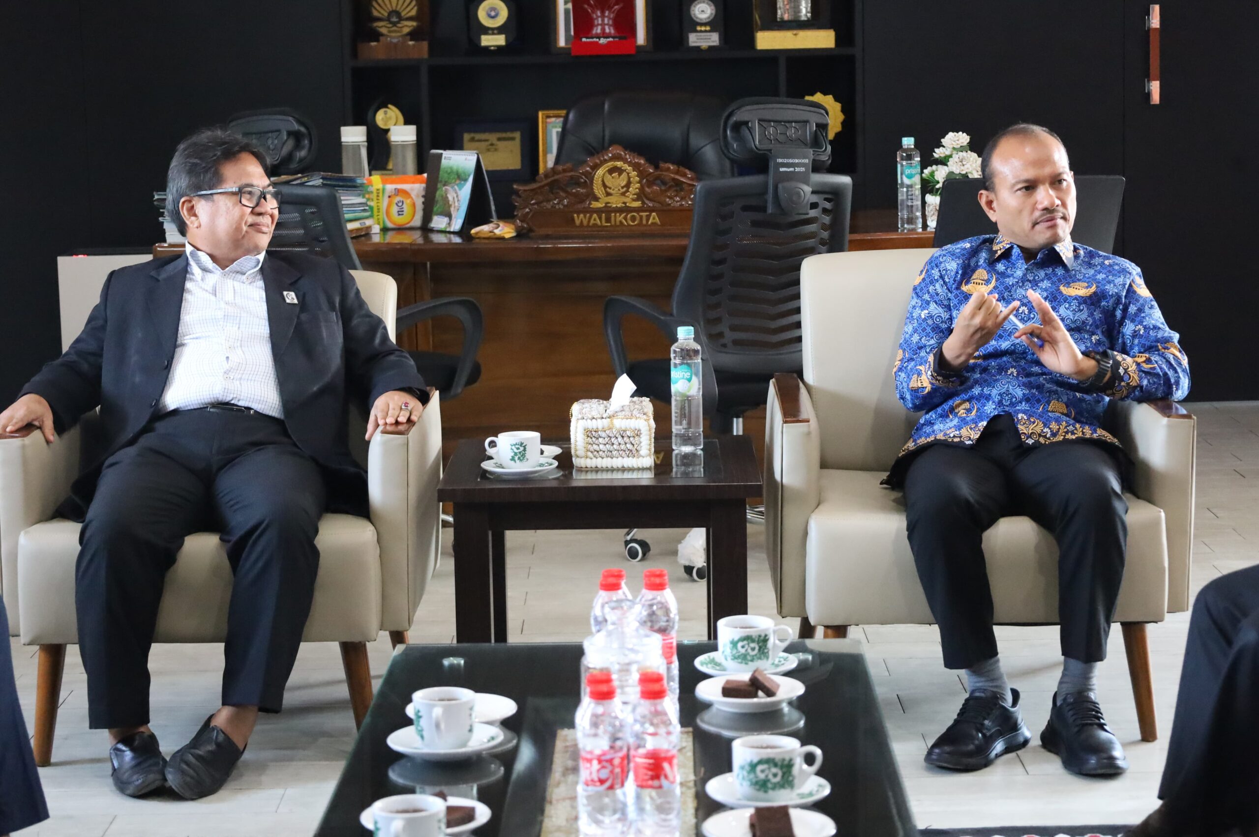 Wali Kota Tanjungbalai Terima Audiensi Panitia HUT 105 GPdI dan KKR Paskah Zona VIII